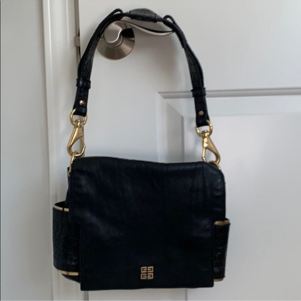 Givenchy Croc Clutch Shoulder Bag - Picture 8 of 16